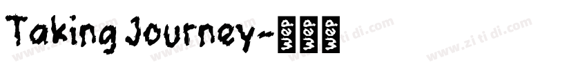 Taking Journey字体转换